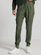 Superdry Women's High-waisted Fabric Cargo Trousers with Elastic in Relaxed Fit Thyme