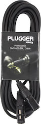 Plugger XLR-Stecker - XLR-Buchse 6m Plugger XLR-Stecker - XLR-Buchse 6m
