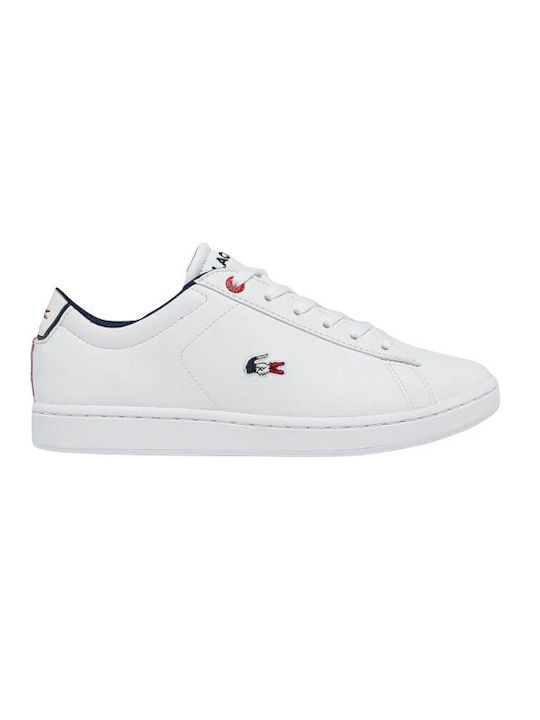 Lacoste Παιδικά Sneakers για Αγόρι Λευκά