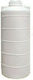 Mytherm Σ6 ECO Vertical Cylindrical Plastic Storage Tank 100lt for Water / Petroleum / Oil White