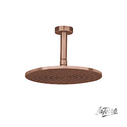 La Torre Elle Rotund Cap de duș 25cm cu braț 10...