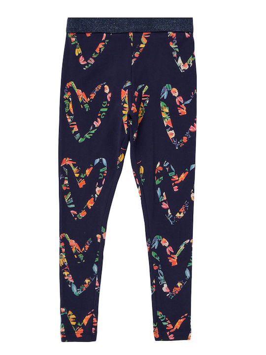 Kids Legging Long Blue Amore