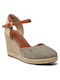 Wrangler Brava Damenplattformen im Espadrilles-Stil Gray