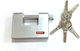 Abus Steel Padlock Monoblock with Key 85mm 1pcs