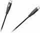 Rebel Braided USB 2.0 Cable USB-C Male - USB-C 18W Black 1m
