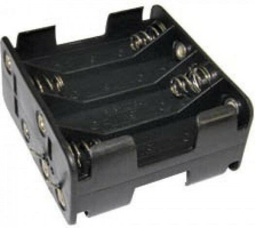 Batteriehalterung mit 8 Steckplätze AA (01.145.0026)
