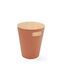 Umbra Ξύλινο Καλάθι Αχρήστων Woodrow Sierra 7.5lt Πορτοκαλί 23x23x28cm