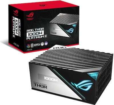 Asus ROG-THOR-1000P2-GAMING 1000W Μαύρο Τροφοδοτικό Υπολογιστή Full Modular 80 Plus Platinum