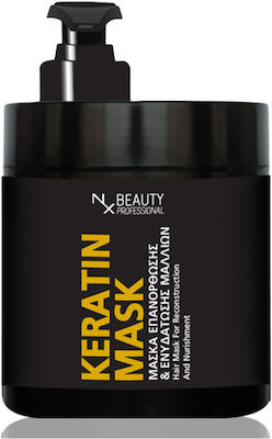 NX Beauty Professional Keratin Mask Haarmaske für Stärkung 1000ml