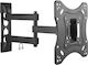 Cabletech DM-0202 Βάση Τηλεόρασης Τοίχου με Βραχίονα έως 42" και 20kg