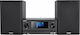 Kenwood Ηχοσύστημα 2 M-9000S 100W cu CD / Media digitale Player, WiFi și Bluetooth Negru