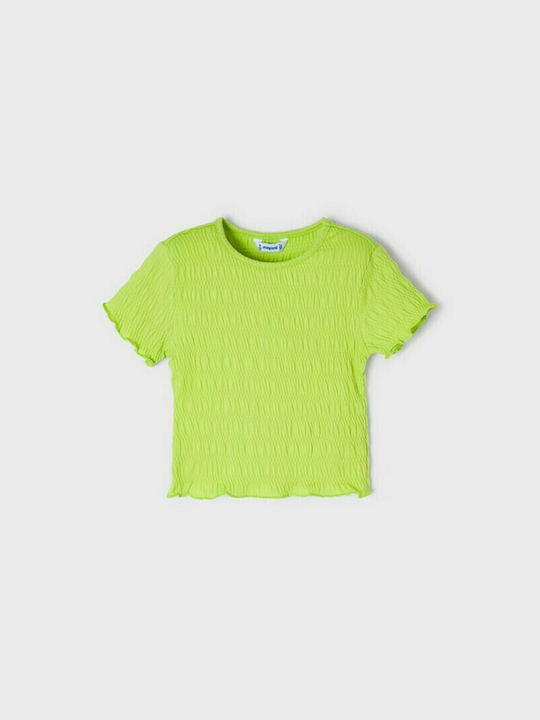 Mayoral Kids Blouse Short Sleeve Green