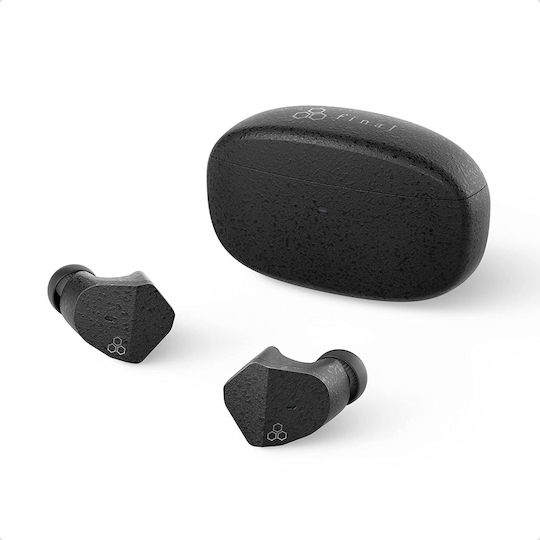 Final Audio ZE3000 In-Ear Bluetooth-Freisprecheinrichtung Kopfhörer mit Schweißresistenz und Ladeetui Schwarz