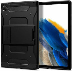 Spigen Tough Armor Pro Umschlag Rückseite Kunststoff Stoßfest Schwarz (Galaxy Tab A8) ACS04118