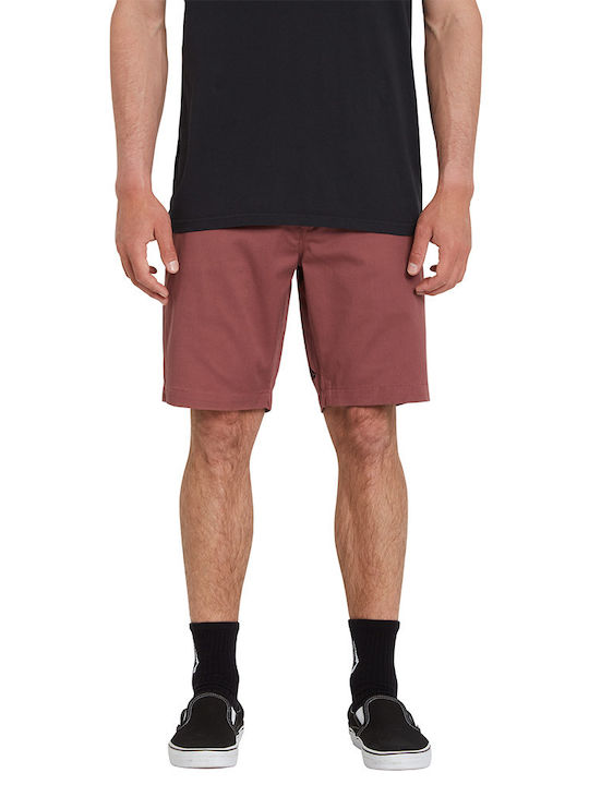 Volcom Frickin Bermudă de Bărbați Chino Maro