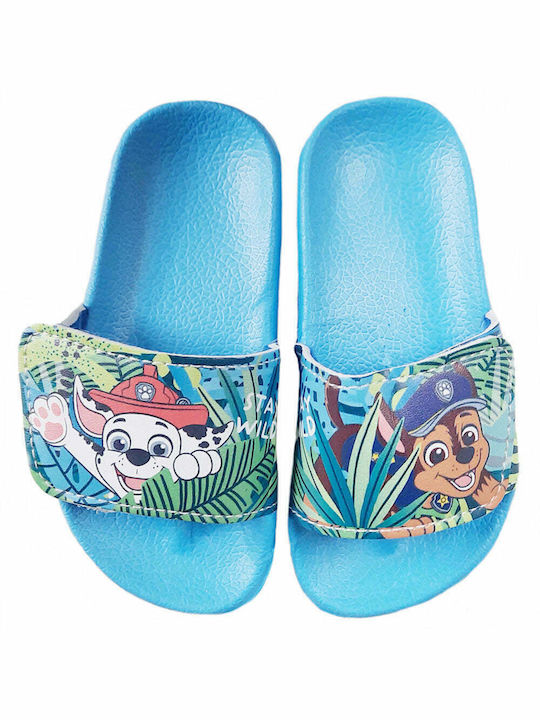 Disney Kids' Slides Paw Patrol Light Blue