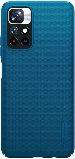 Nillkin Super Frosted Shield Back Cover Πλαστικό Μπλε (Poco M4 Pro 5G)