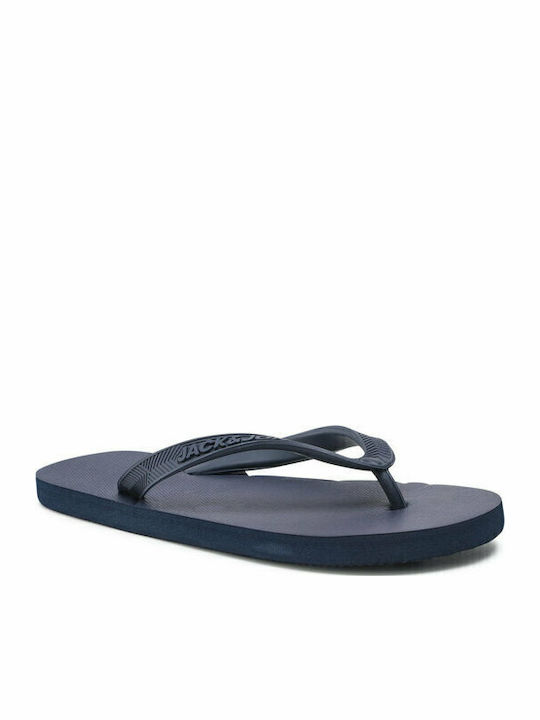 Jack & Jones Herren Flip Flops Blau