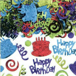 M Birthday Confetti Multicolour 70gr