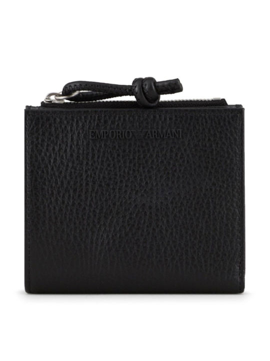 Small Leather Women's Wallet Classic Black