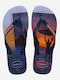 Hype Men's Flip Flops Blue