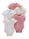 Mamas & Papas Baby Bodysuit Underwear Set Short-Sleeved Multicolour