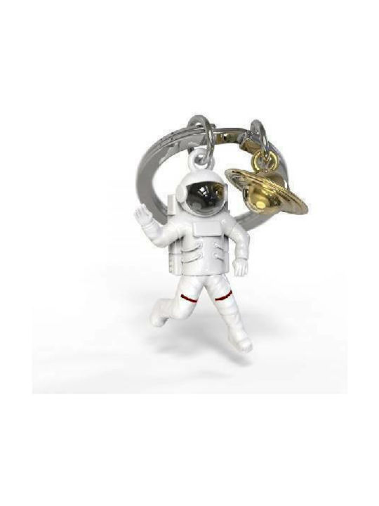 Metalmorphose Μεταλλικό Μπρελόκ Astronaut & Saturn