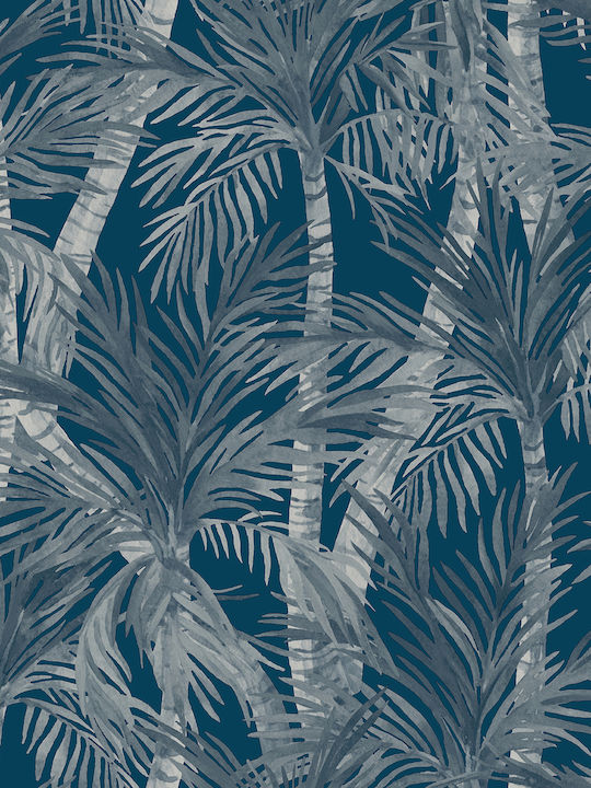 Wallpaper Eden Blue L1005xW53cm