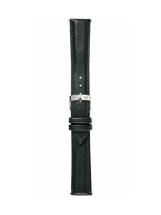 Morellato Trend Leather Strap Black 18mm