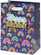Legami Milano Paper Bag for Gift Blue 19x11.5x25cm.