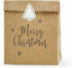 PartyDeco 61033 Paper Christmas Bag for Gift Brown 25x11x27cm. 3pcs