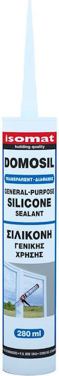 Isomat Domosil Sealant Silicone Transparent 280ml