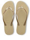 Slim Glitter II Women's Flip Flops Gold