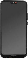 Screen with Frame for Huawei P20 Lite (Black)
