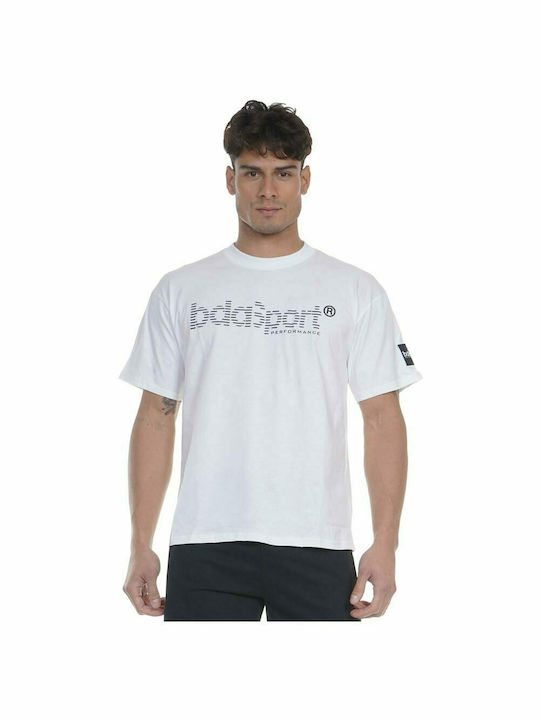 Body Action Ανδρικό T-shirt Λευκό με Λογότυπο