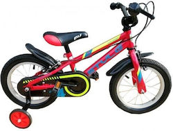 Style Challenger II 16" Παιδικό Ποδήλατo BMX Κόκκινο