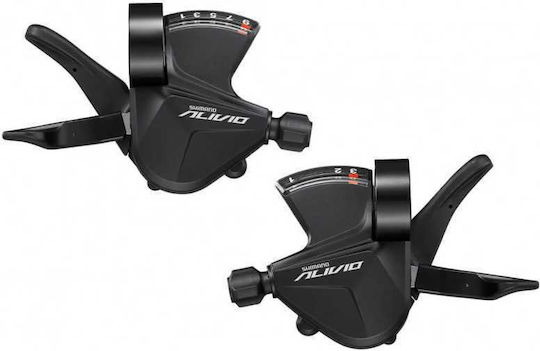 Shimano Alivio SL-M3100 Set de manete de schimbare a vitezelor Schimbătoare de viteze pentru bicicletă