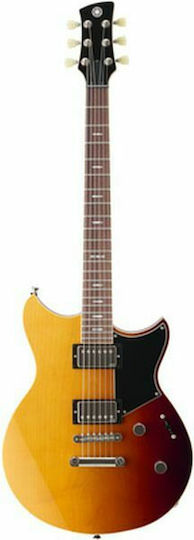 Yamaha Revstar RSP20 Електрическа Китара SG с HH Конфигурация на Пикапите Sunset Burst с Калъф