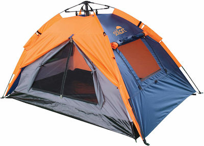 Solart Automatisch Campingzelt Iglu 3 Jahreszeiten für 4 Personen 200x200x120cm