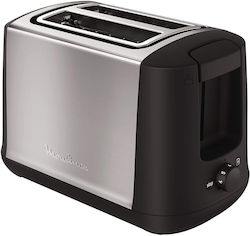 Moulinex Subito Φρυγανιέρα 2 Θέσεων 850W Μαύρη