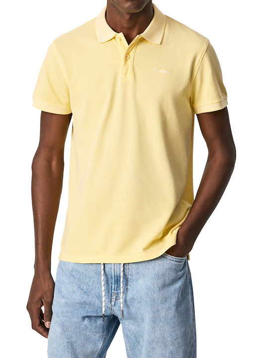 Pepe Jeans Ανδρικό T-shirt Polo Fresh Yellow