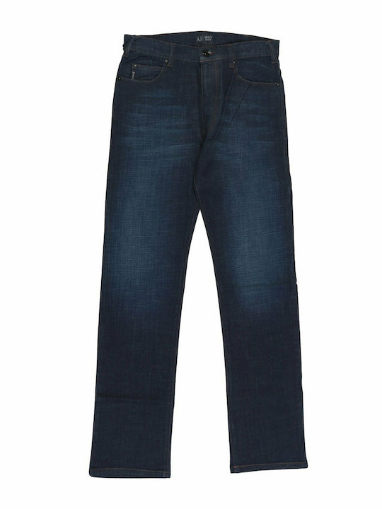 Armani Jeans Men's Jeans Pants in Loose Fit Navy Blue