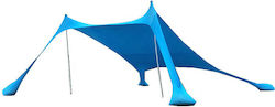 New Camp Плажен чадър Син с Ширина 200см.