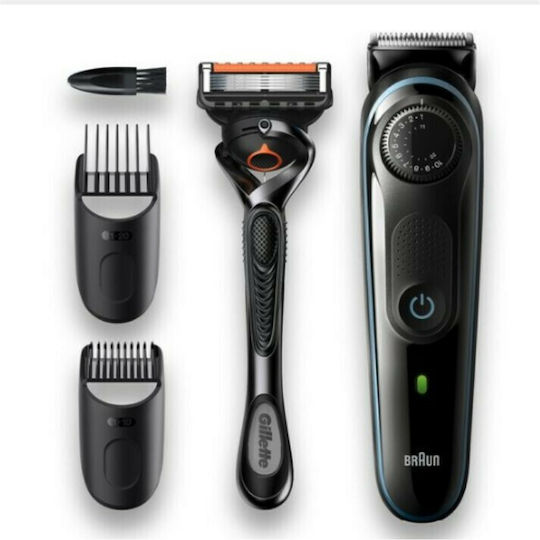 Braun BT3040 Set Rechargeable Hair Clipper All Black BT5340