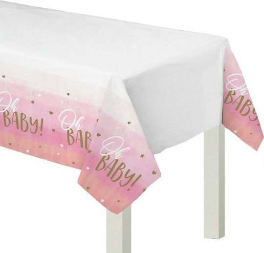 Amscan 69547 Τραπεζομάντηλο για Party Πλαστικό 259x137cm Ροζ 572294