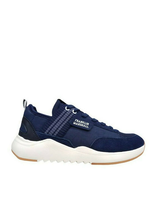 Franklin & Marshall Alpha Jump Ανδρικά Sneakers Navy Μπλε