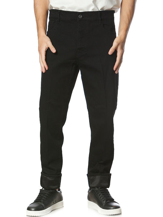 Herren Jeanshosen mit Schlank Anwendung Schwarz