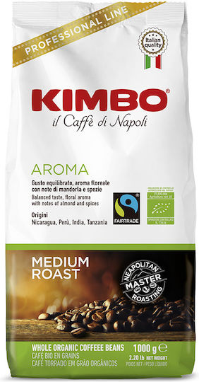 Kimbo Καφές Espresso Aroma σε Κόκκους 1kg