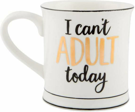 Sass & Belle I Can't Adult Today Becher Keramik Weiß Sass & Belle I Can't Adult Today Becher Keramik Weiß