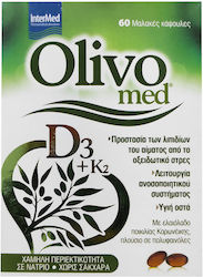 Intermed Olivomed D3 + K2 Vitamin 500mg 60 softgels